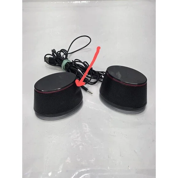 SW102 Computer Speakers, 5Wx2, Deep Bass in Small Body, Stereo 2.0 USB Powered 3 - Picture 4 of 11